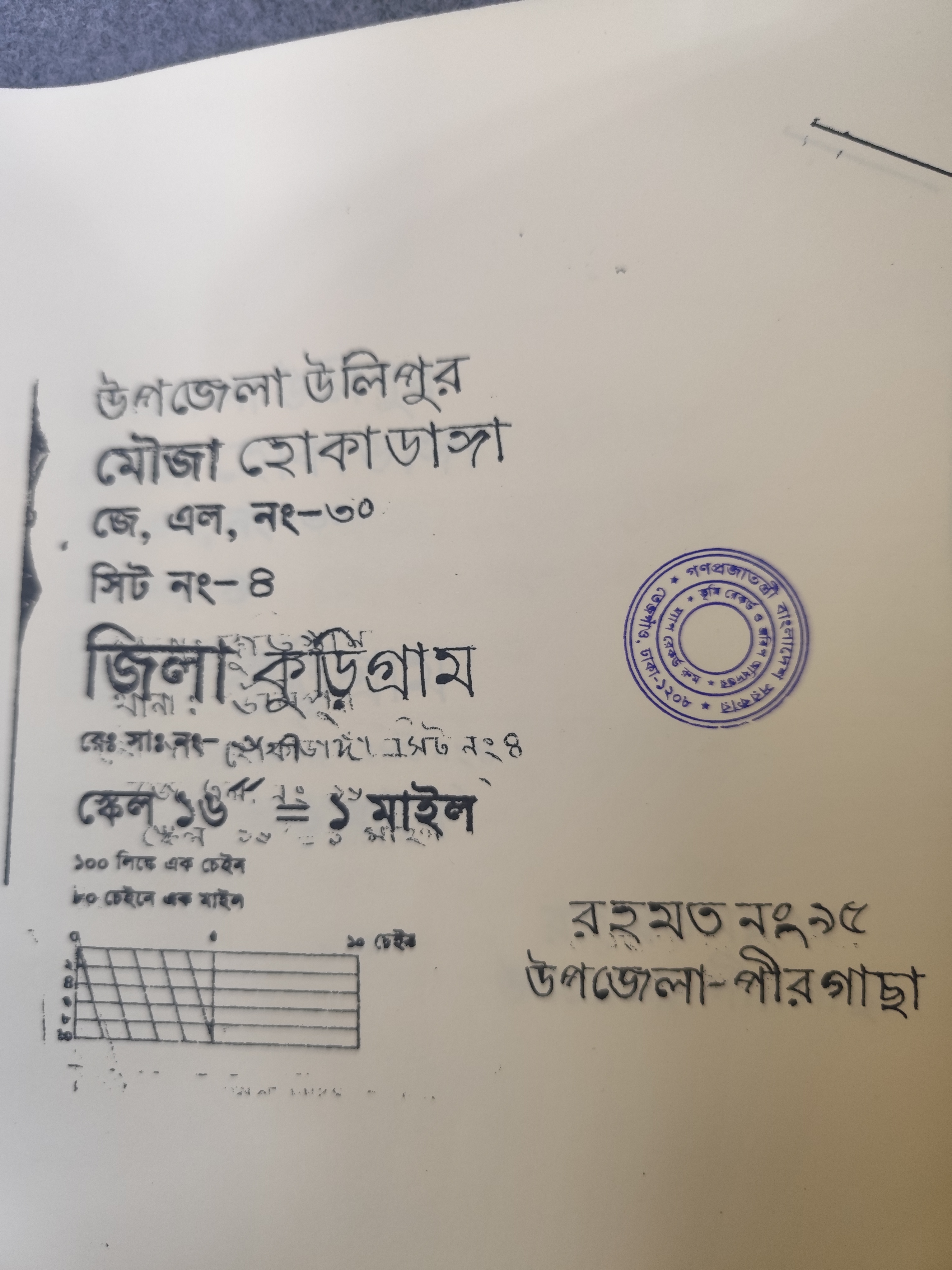 মৌজা ম্যাপ বা নকশা কীভাবে সংগ্রহ করবেন?
